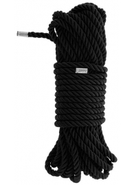 Черная веревка для бондажа BONDAGE ROPE - 10 м. - Dream Toys - купить с доставкой в Березниках