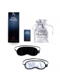 Набор из двух масок на глаза Soft Blindfold Twin Pack - Fifty Shades of Grey - купить с доставкой в Березниках