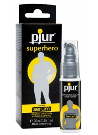 Сыворотка-пролонгатор pjur SUPERHERO Delay Serum - 20 мл. - Pjur - купить с доставкой в Березниках