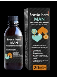 Мужской биогенный концентрат для усиления эрекции Erotic hard Man - 250 мл. - Erotic Hard - купить с доставкой в Березниках