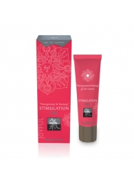 Возбуждающий интимный гель для двоих STIMULATION GEL Pomegranate   Nutmeg - 30 мл. - Shiatsu - купить с доставкой в Березниках