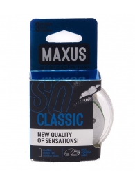 Классические презервативы в пластиковом кейсе MAXUS Classic - 3 шт. - Maxus - купить с доставкой в Березниках