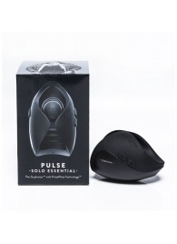 Черный инновационный мужской вибратор PULSE SOLO ESSENTIAL - Hot Octopuss - в Березниках купить с доставкой