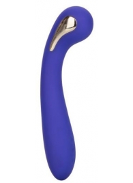 Фиолетовый вибромассажер с электростимуляцией Intimate Estim Petite G Wand - 19 см. - California Exotic Novelties - купить с доставкой в Березниках