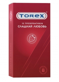 Презервативы Torex  Сладкая любовь  с ароматом клубники - 12 шт. - Torex - купить с доставкой в Березниках