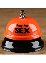 Настольный звонок RING FOR SEX - Сима-Ленд - купить с доставкой в Березниках