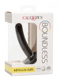 Черный анальный стимулятор Boundless 4.5” Slim Probe - 11,5 см. - California Exotic Novelties - купить с доставкой в Березниках