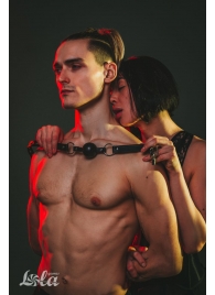 Черный кляп Love Addict на замочке - Lola Games - купить с доставкой в Березниках