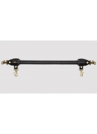 Черная распорка для ног Bound to You Faux Leather Spreader Bar - 50,8 см. - Fifty Shades of Grey - купить с доставкой в Березниках