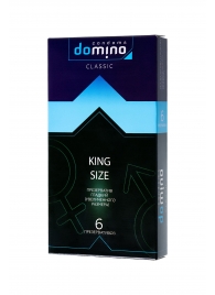 Презервативы увеличенного размера DOMINO Classic King size - 6 шт. - Domino - купить с доставкой в Березниках