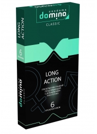 Презервативы с пролонгирующим эффектом DOMINO Classic Long action - 6 шт. - Domino - купить с доставкой в Березниках