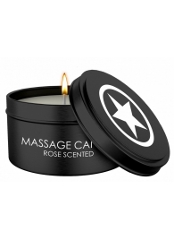 Массажная свеча с ароматом розы Massage Candle - Shots Media BV - купить с доставкой в Березниках