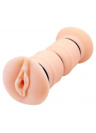 Телесный вибромастурбатор-вагина Michelle - Baile - в Березниках купить с доставкой