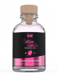 Массажный гель с согревающим эффектом Cotton Candy - 30 мл. - INTT - купить с доставкой в Березниках