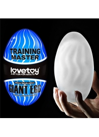 Мастурбатор-яйцо Giant Egg Climax Spirals Edition - Lovetoy - в Березниках купить с доставкой