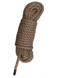 Пеньковая веревка для связывания Hemp Rope - 5 м. - Easy toys - купить с доставкой в Березниках