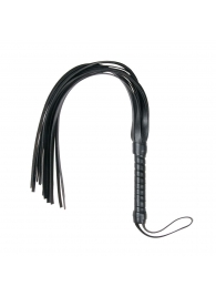 Черный флоггер Flogger Whip - 46 см. - Easy toys - купить с доставкой в Березниках