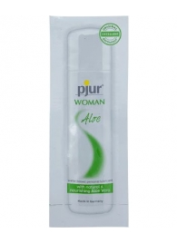 Лубрикант на водной основе pjur WOMAN Aloe - 2 мл. - Pjur - купить с доставкой в Березниках