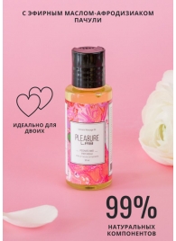 Массажное масло Pleasure Lab Delicate с ароматом пиона и пачули - 50 мл. - Pleasure Lab - купить с доставкой в Березниках