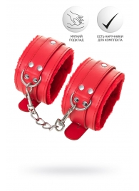 Красные оковы Anonymo из искусственной кожи - ToyFa - купить с доставкой в Березниках
