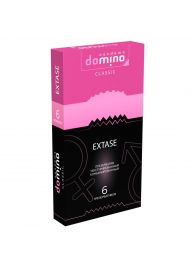 Презервативы с точками и рёбрышками DOMINO Classic Extase - 6 шт. - Domino - купить с доставкой в Березниках