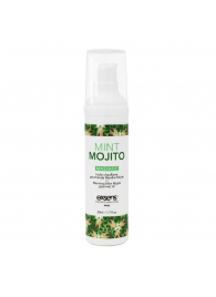 Разогревающее массажное масло с ароматом мохито Gourmet Mint Mojito - 50 мл. - Exsens - купить с доставкой в Березниках