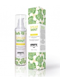 Разогревающее массажное масло Gourmet Spearmint Organic с органическими ингредиентами - 50 мл. - Exsens - купить с доставкой в Березниках