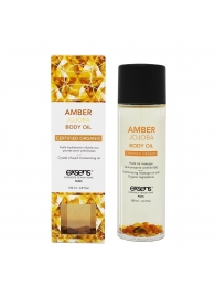 Органическое массажное масло AMBER JOJOBA - 100 мл. - Exsens - купить с доставкой в Березниках