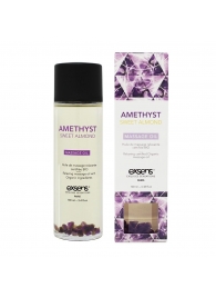 Органическое массажное масло AMETHYST SWEET ALMOND - 100 мл. - Exsens - купить с доставкой в Березниках