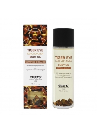 Органическое массажное масло TIGER EYE MACADAMIA - 100 мл. - Exsens - купить с доставкой в Березниках