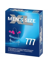 Стимулирующая насадка на пенис MEN SIZE 777 - Sitabella - в Березниках купить с доставкой