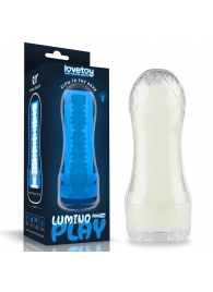 Светящийся в темноте мастурбатор Lumino Play Masturbator Ribbed - Lovetoy - в Березниках купить с доставкой