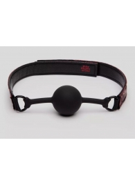 Кляп-шар на двусторонних ремешках Reversible Silicone Ball Gag - Fifty Shades of Grey - купить с доставкой в Березниках