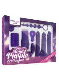 Эротический набор Toy Joy Mega Purple - Toy Joy - купить с доставкой в Березниках