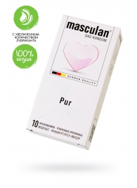 Супертонкие презервативы Masculan Pur - 10 шт. - Masculan - купить с доставкой в Березниках