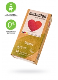 Экологически чистые презервативы Masculan Organic - 10 шт. - Masculan - купить с доставкой в Березниках