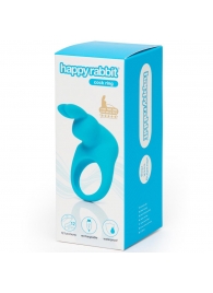 Голубое эрекционное виброкольцо Happy Rabbit Rechargeable Rabbit Cock Ring - Happy Rabbit - в Березниках купить с доставкой