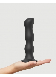 Черная насадка Strap-On-Me Dildo Geisha Balls size XL - Strap-on-me - купить с доставкой в Березниках