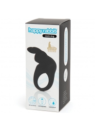 Черное эрекционное виброкольцо Happy Rabbit Rechargeable Rabbit Cock Ring - Happy Rabbit - в Березниках купить с доставкой