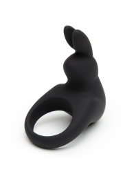 Черное эрекционное виброкольцо Happy Rabbit Rechargeable Rabbit Cock Ring - Happy Rabbit - в Березниках купить с доставкой