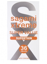 Ультратонкие презервативы Sagami Xtreme Superthin - 36 шт. - Sagami - купить с доставкой в Березниках