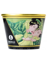 Массажная свеча Exotic Green Tea с ароматом зелёного чая - 170 мл. - Shunga - купить с доставкой в Березниках