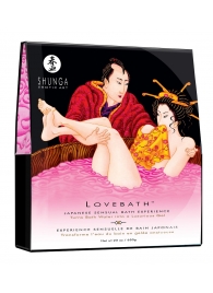 Соль для ванны Lovebath Dragon Fruit, превращающая воду в гель - 650 гр. - Shunga - купить с доставкой в Березниках