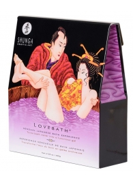 Соль для ванны Lovebath Sensual lotus, превращающая воду в гель - 650 гр. - Shunga - купить с доставкой в Березниках