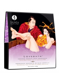 Соль для ванны Lovebath Sensual lotus, превращающая воду в гель - 650 гр. - Shunga - купить с доставкой в Березниках