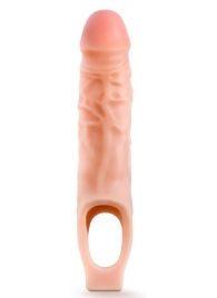 Телесная насадка на пенис 9 Inch Cock Sheath Extender - 22,2 см. - Blush Novelties - в Березниках купить с доставкой