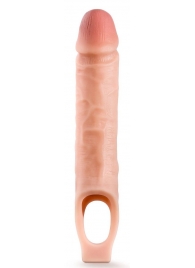 Телесная насадка на пенис 10 Inch Cock Sheath Extender - 25 см. - Blush Novelties - в Березниках купить с доставкой