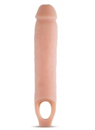 Телесная насадка на пенис 11.5 Inch Cock Sheath Penis Extender - 29,2 см. - Blush Novelties - в Березниках купить с доставкой