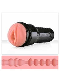 Мастурбатор-вагина Fleshlight - Pink Lady Mini-Lotus - Fleshlight - в Березниках купить с доставкой