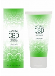 Лубрикант с пролонгирующим эффектом Natural CBD Numbing Lubricant - 50 мл. - Shots Media BV - купить с доставкой в Березниках